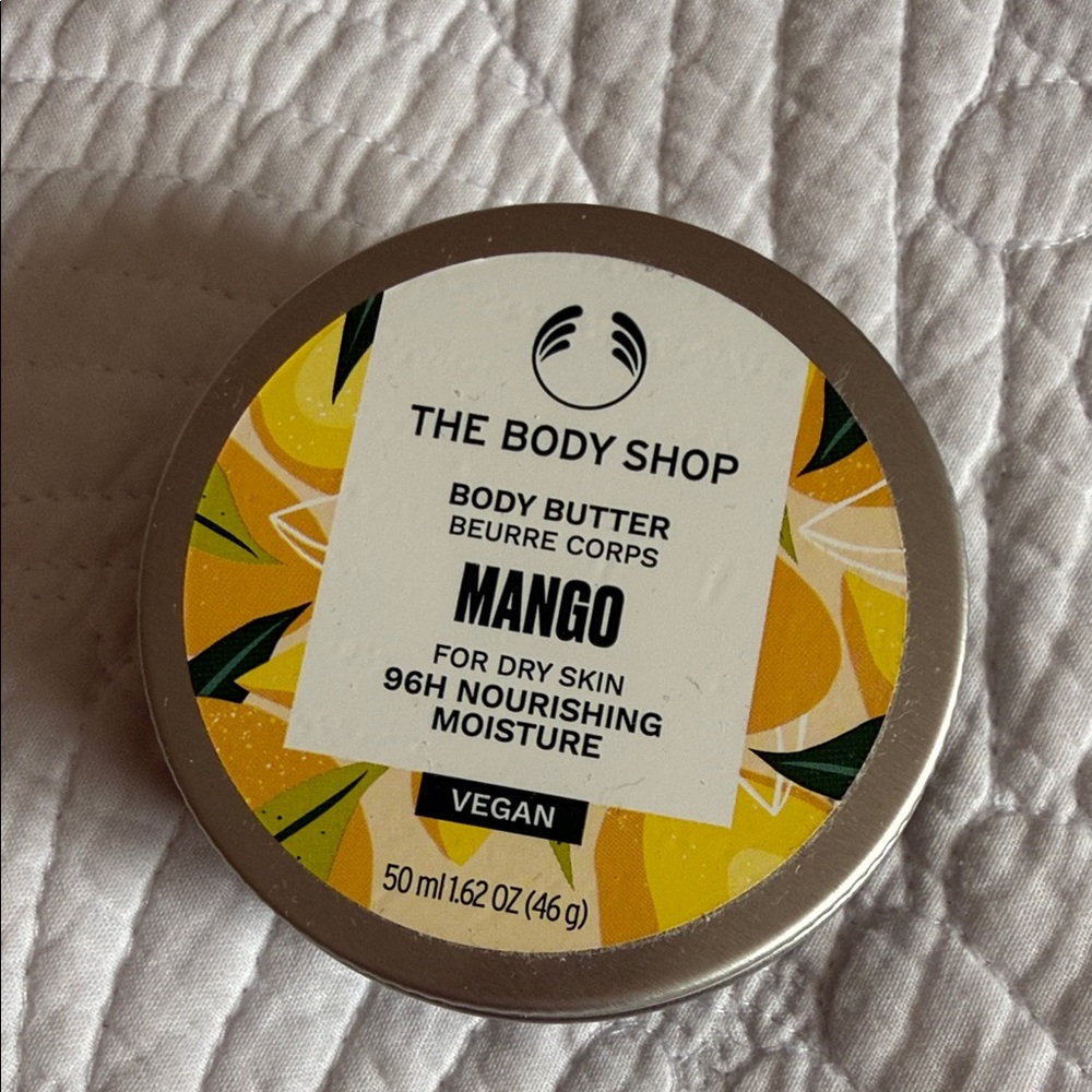 The Body Shop Mango Body Butter - Sunny Yellow